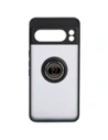 Wholesale Bizon Case Hybrid Ring Google Pixel 8 Pro smoky with a black frame - BIZ4119 - {ean13} - Hurt