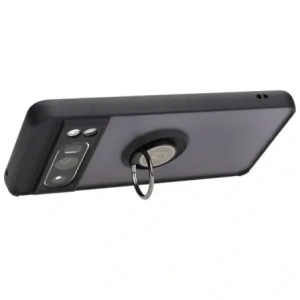 Wholesale Bizon Case Hybrid Ring Google Pixel 8 Pro smoky with a black frame - BIZ4119 - {ean13} - Hurt