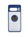 Hurtownia GSM - Bizon Case Hybrid Ring Google Pixel 8 Pro fumuriu cu un cadru albastru închis - BIZ4120 - {ean13} - Hurt