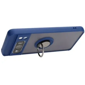 Hurtownia GSM - Bizon Case Hybrid Ring Google Pixel 8 Pro füstös színben, tengerészkék kerettel - BIZ4120 - {ean13} - Hurt