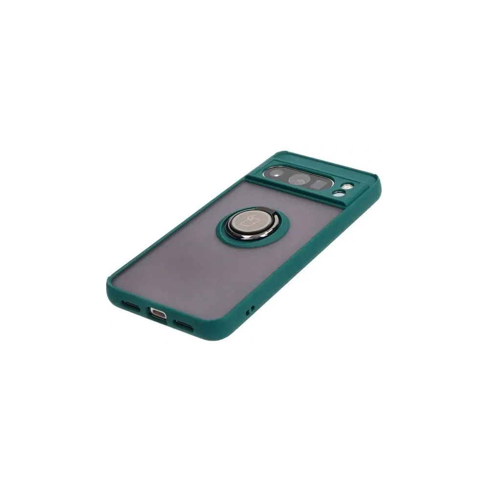 Hurtownia GSM - Bizon Case Hybrid Ring Google Pixel 8 Pro füstös sötétzöld kerettel - BIZ4121 - {ean13} - Hurt