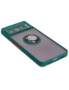 Hurtownia GSM - Etui z uchwytem na palec Bizon Case Hybrid Ring do Google Pixel 8 Pro przydymione z ciemnozieloną ramką - BIZ4121 - {ean13} - Hurt