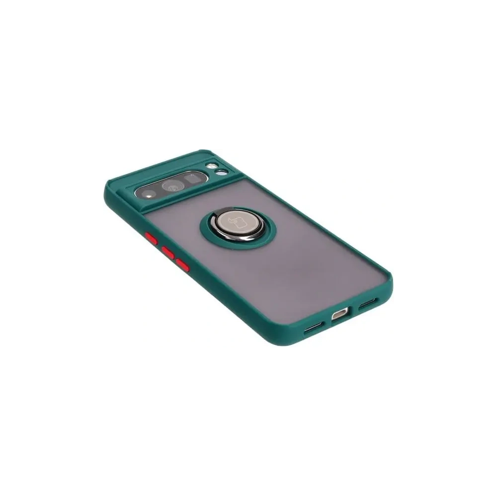 Hurtownia GSM - Bizon Case Hybrid Ring Google Pixel 8 Pro füstös sötétzöld kerettel - BIZ4121 - {ean13} - Hurt