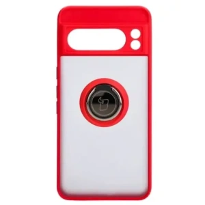 Hurtownia GSM - Bizon Case Hybrid Ring Google Pixel 8 Pro fumuriu cu un cadru roșu - BIZ4122 - {ean13} - Hurt