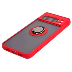 Hurtownia GSM - Bizon Case Hybrid Ring Google Pixel 8 Pro füstös piros kerettel - BIZ4122 - {ean13} - Hurt
