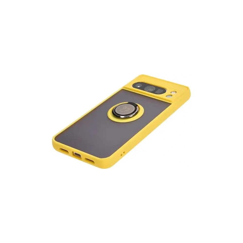 Hurtownia GSM - Bizon Case Hybrid Gyűrű Google Pixel 8 Pro füstös sárga kerettel - BIZ4123 - {ean13} - Hurt