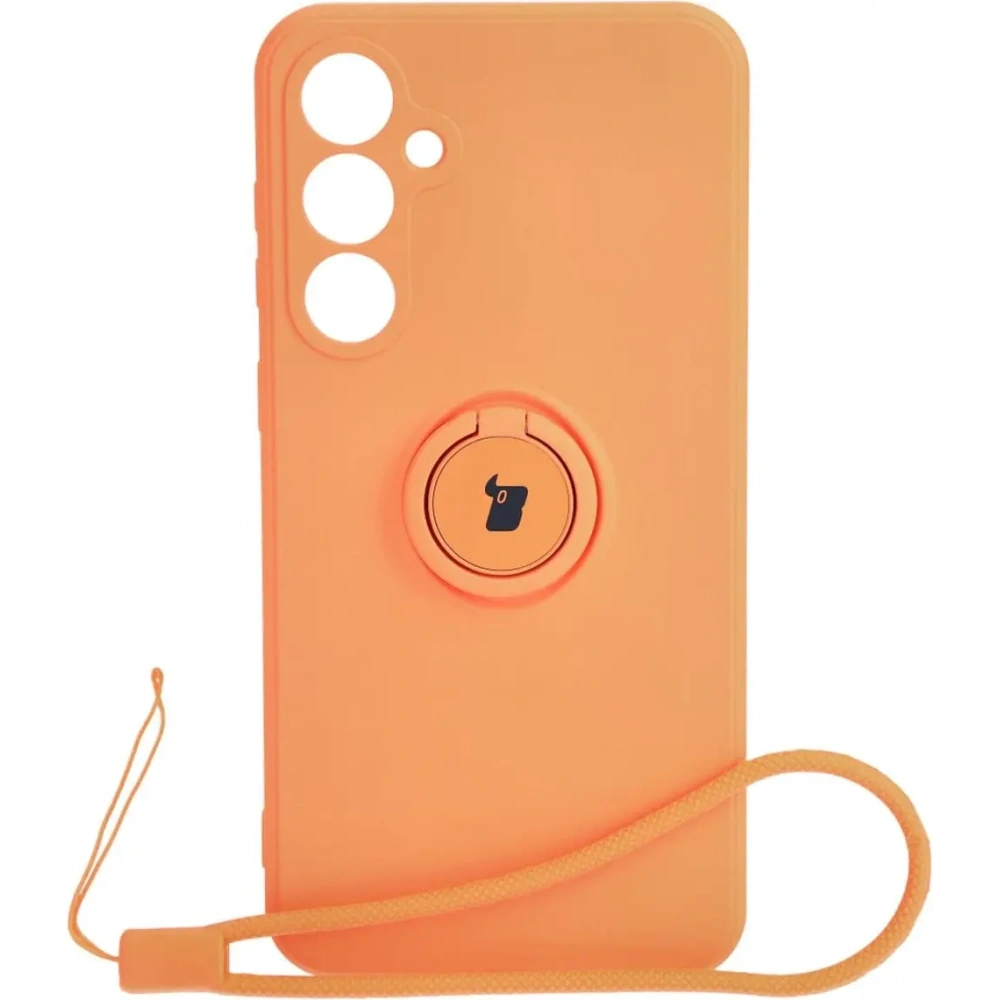 Hurtownia GSM - Bizon Case Szilikon Gyűrű Sq Samsung Galaxy S23 FE narancssárga - BIZ4134 - {ean13} - Hurt