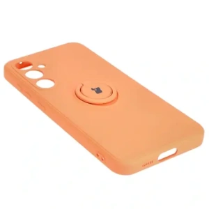 Wholesale Bizon Case Silicone Ring Sq Samsung Galaxy S23 FE orange - BIZ4134 - {ean13} - Hurt