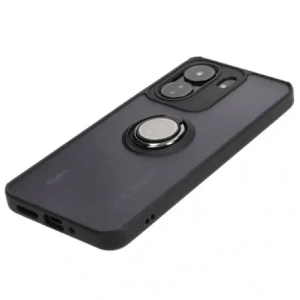 Wholesale Bizon Case Hybrid Ring Xiaomi Redmi 13C / Xiaomi Poco C65 smoky with a black frame - BIZ4139 - {ean13} - Hurt