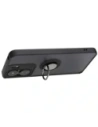 Hurtownia GSM - Etui z uchwytem na palec Bizon Case Hybrid Ring do Xiaomi Redmi 13C / Xiaomi Poco C65 przydymione z czarną ramką - BIZ4139 - {ean13} - Hurt
