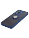 Wholesale Bizon Case Hybrid Ring Xiaomi Redmi 13C / Xiaomi Poco C65 smoky with a navy blue frame - BIZ4140 - {ean13} - Hurt