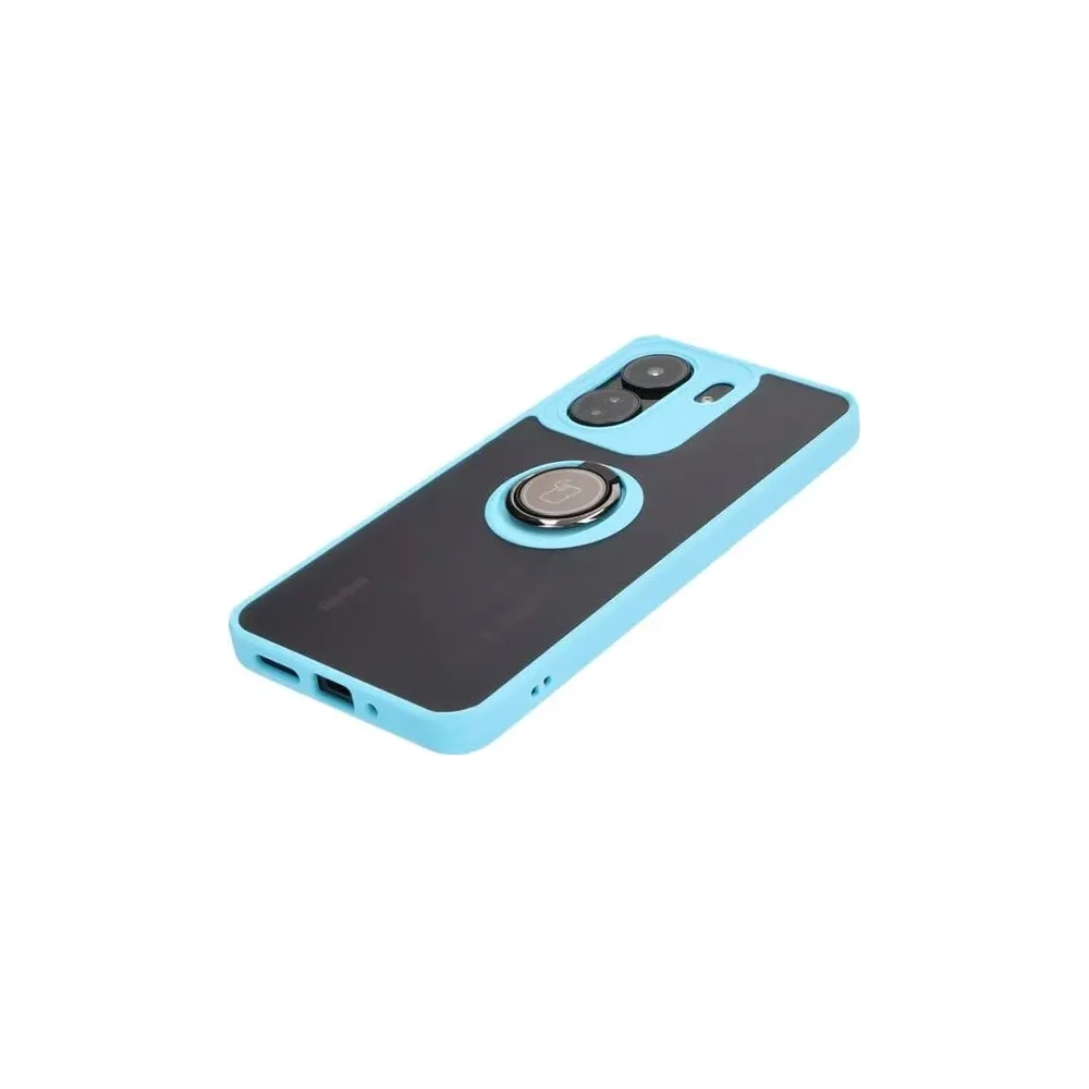 Hurtownia GSM - Bizon Case Hybrid Gyűrű Xiaomi Redmi 13C / Xiaomi Poco C65 füstös világoskék kerettel - BIZ4142 - {ean13} - Hurt