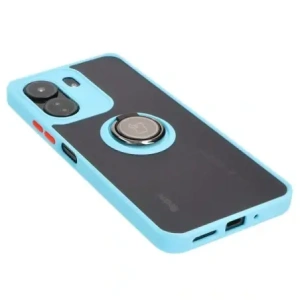 Hurtownia GSM - Bizon Case Hybrid Gyűrű Xiaomi Redmi 13C / Xiaomi Poco C65 füstös világoskék kerettel - BIZ4142 - {ean13} - Hurt