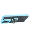 Hurtownia GSM - Bizon Case Hybrid Ring Xiaomi Redmi 13C / Xiaomi Poco C65 fumuriu cu un cadru de culoare albastră deschisă - BIZ4142 - {ean13} - Hurt