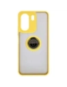 Hurtownia GSM - Bizon Case Hybrid Ring Xiaomi Redmi 13C / Xiaomi Poco C65 füstös sárga kerettel - BIZ4143 - {ean13} - Hurt