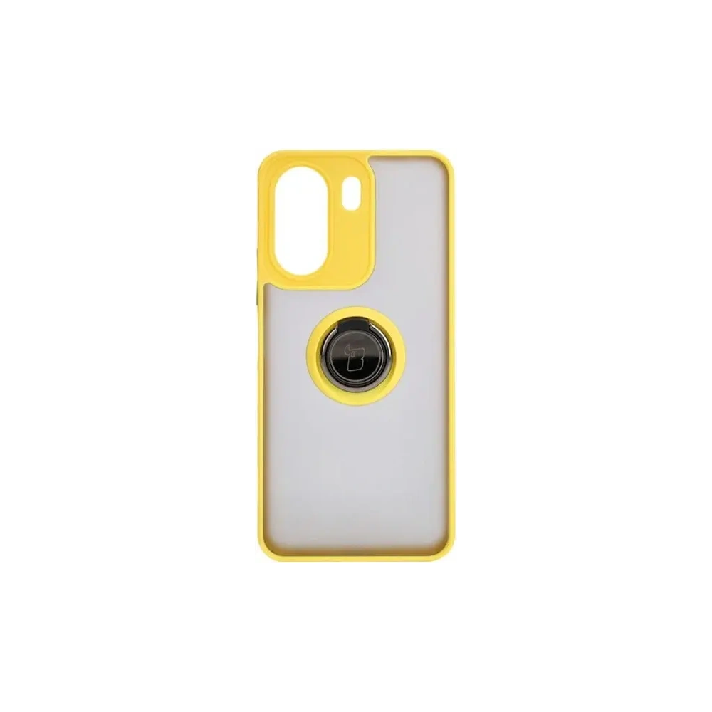 Hurtownia GSM - Bizon Case Hybrid Ring Xiaomi Redmi 13C / Xiaomi Poco C65 füstös sárga kerettel - BIZ4143 - {ean13} - Hurt