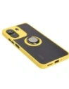 Hurtownia GSM - Bizon Case Hybrid Ring Xiaomi Redmi 13C / Xiaomi Poco C65 füstös sárga kerettel - BIZ4143 - {ean13} - Hurt