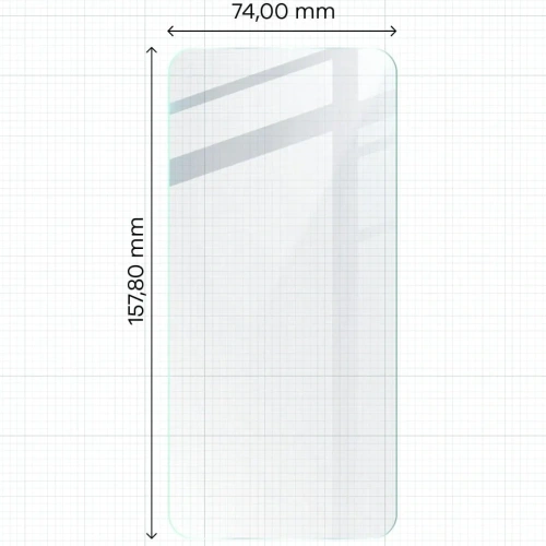 Szkło hartowane Bizon Glass Clear 2 do Samsung Galaxy A35 5G