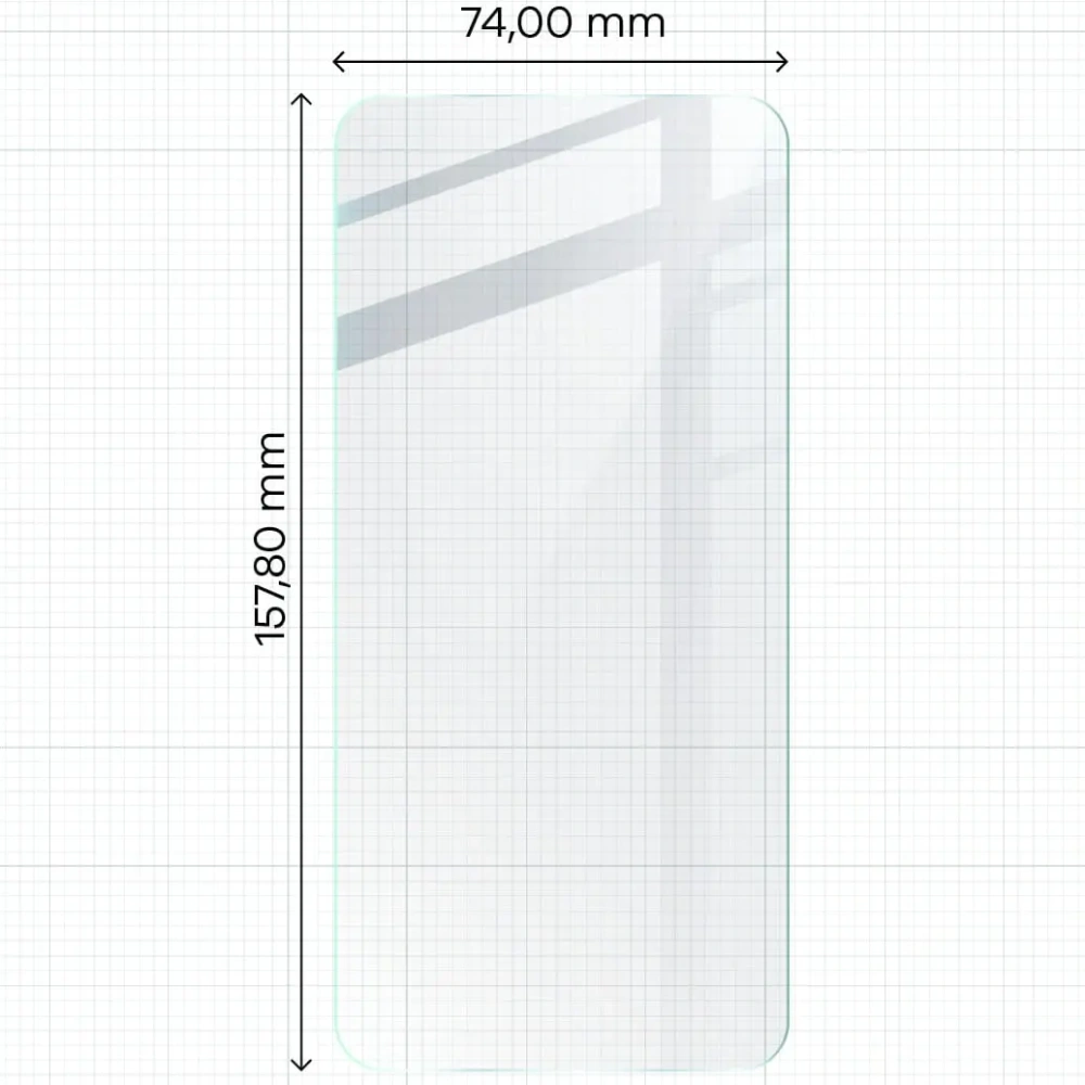 Wholesale Bizon Glass Clear 2 Samsung Galaxy A35 5G - BIZ4147 - {ean13} - Hurt