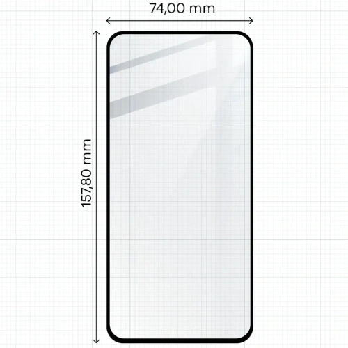 Szkło hartowane Bizon Glass Edge 2 do Samsung Galaxy A35 / A55 5G