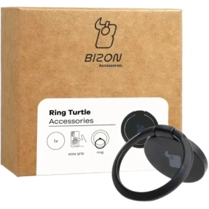 Hurtownia GSM - Držák na prst Bizon Accessories Ring Turtle univerzální černý - BIZ4150 - {ean13} - Hurt