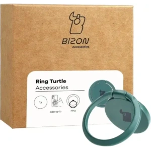 Hurtownia GSM - Úchyt na prst Bizon Accessories Ring Turtle univerzální tmavě zelený - BIZ4152 - {ean13} - Hurt
