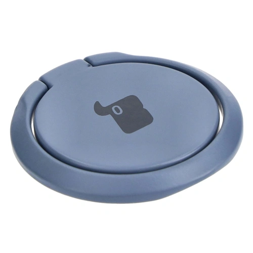 Uchwyt na palec Bizon Accessories Ring Turtle uniwersalny szary