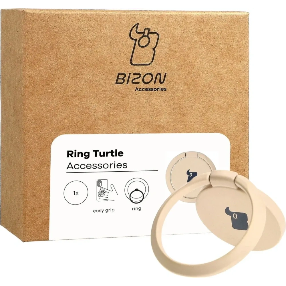Wholesale Bizon Accessories Ring Turtle universal coffee - BIZ4154 - {ean13} - Hurt