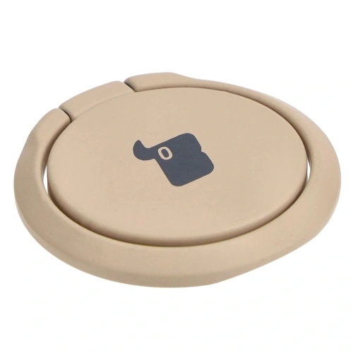 Uchwyt na palec Bizon Accessories Ring Turtle uniwersalny kawowy