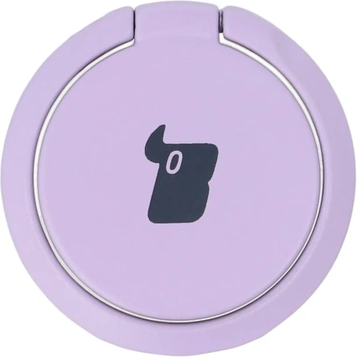 Uchwyt na palec Bizon Accessories Ring Turtle uniwersalny jasnofioletowy