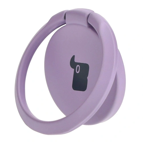 Uchwyt na palec Bizon Accessories Ring Turtle uniwersalny jasnofioletowy