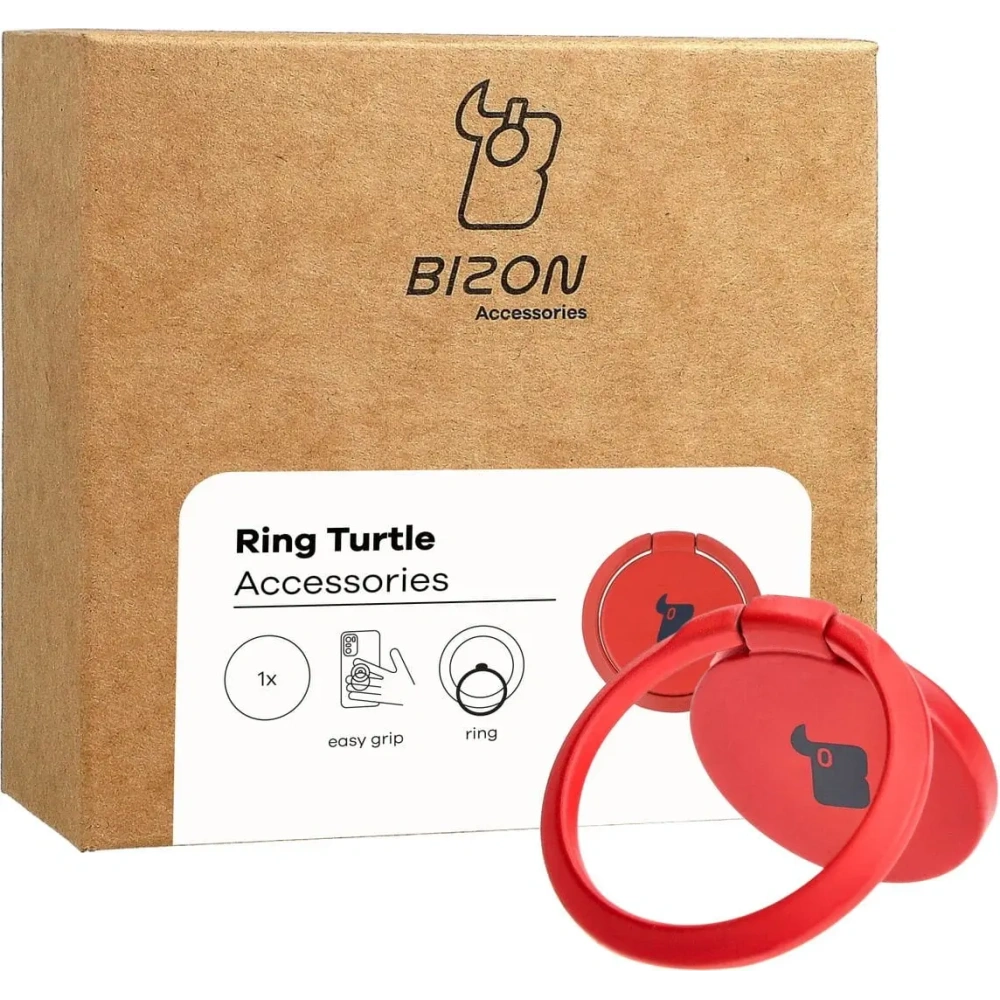 Hurtownia GSM - Inel universal pentru broască țestoasă Bizon Accessories roșu - BIZ4157 - {ean13} - Hurt