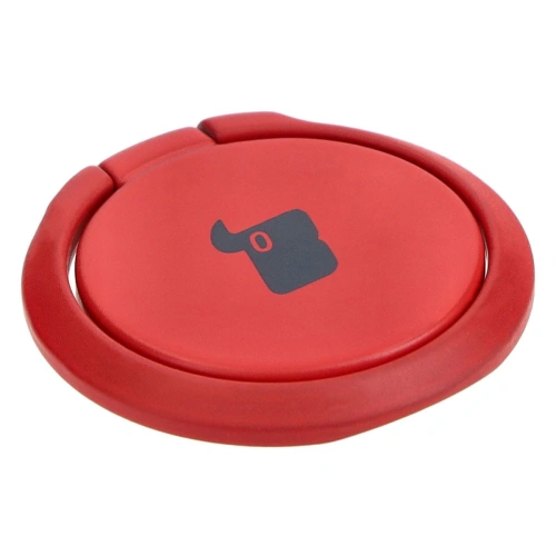 Uchwyt na palec Bizon Accessories Ring Turtle uniwersalny czerwony