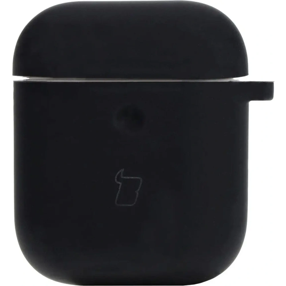 Hurtownia GSM - Etui Bizon Case Headphone Silicone do AirPods 1/2 czarne - BIZ4159 - {ean13} - Hurt