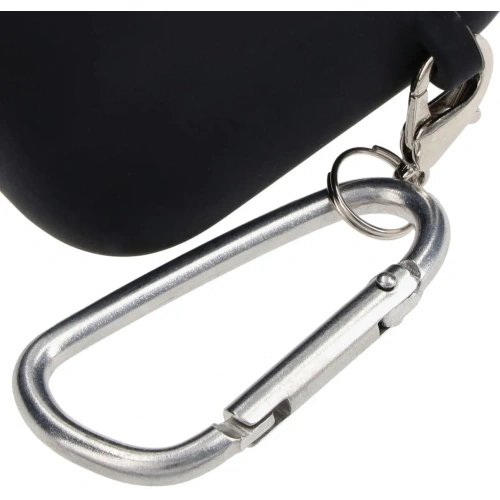 Etui Bizon Case Headphone Silicone do AirPods 1/2 czarne