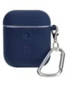 Etui Bizon Case Headphone Silicone do AirPods 1/2 granatowe