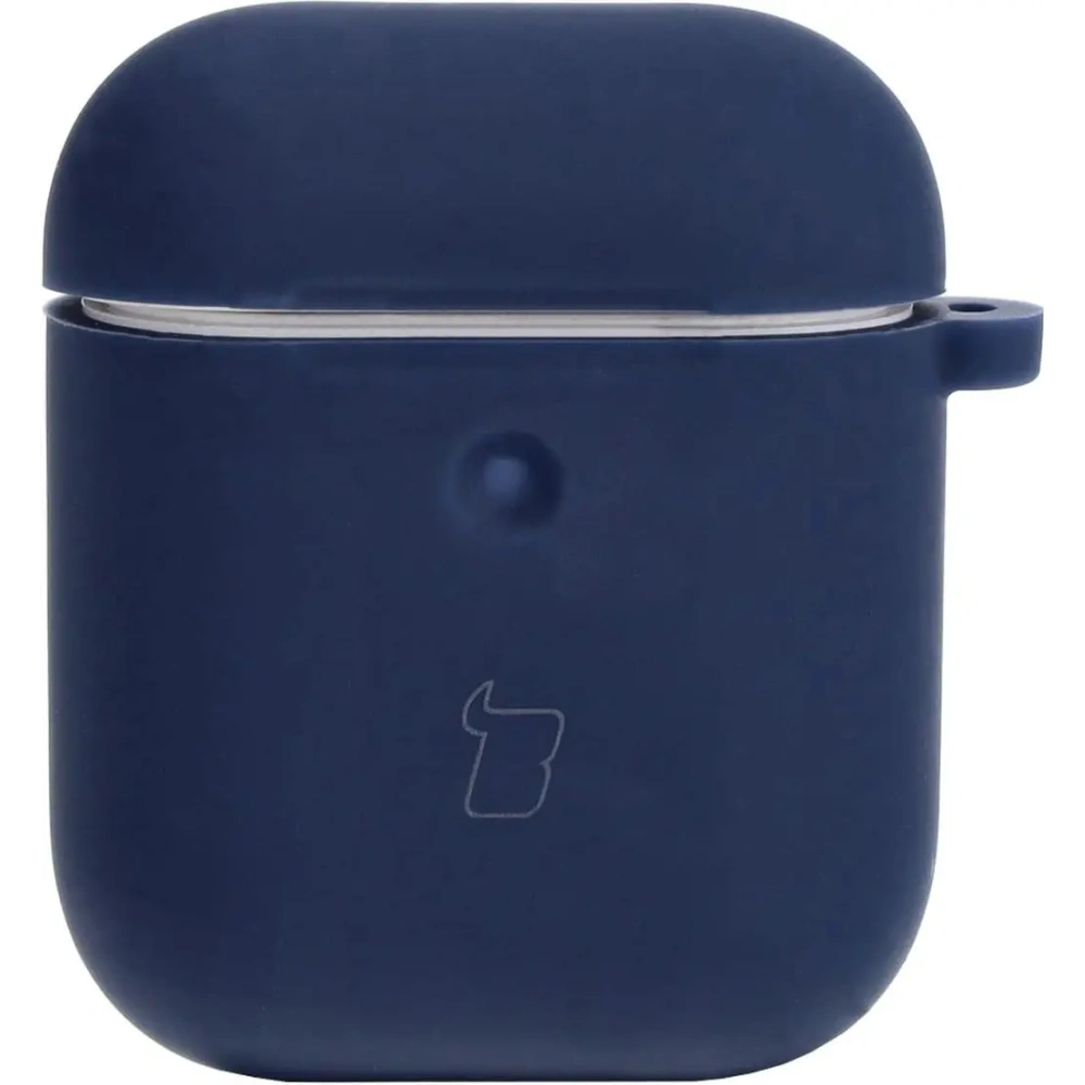 Hurtownia GSM - Etui Bizon Case Headphone Silicone do AirPods 1/2 granatowe - BIZ4160 - {ean13} - Hurt