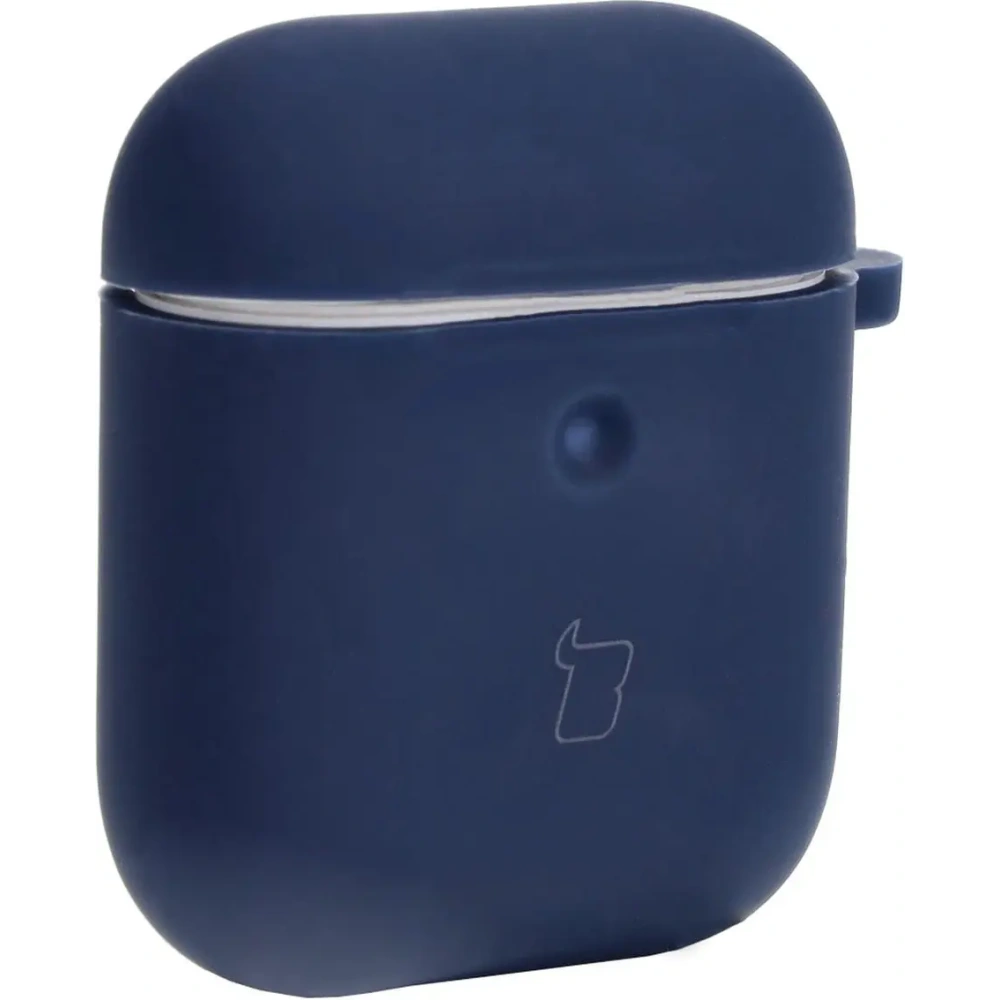 Hurtownia GSM - Etui Bizon Case Headphone Silicone do AirPods 1/2 granatowe - BIZ4160 - {ean13} - Hurt