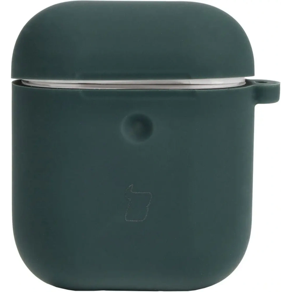Hurtownia GSM - Etui Bizon Case na sluchátka silikonové pro AirPods 1/2 tmavě zelené - BIZ4161 - {ean13} - Hurt
