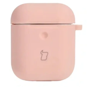 Hurtownia GSM - Etui Bizon Case na sluchátka silikonové pro AirPods 1/2 světle růžové - BIZ4162 - {ean13} - Hurt