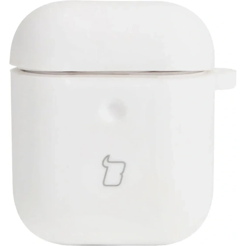 Etui Bizon Case Headphone Silicone do AirPods 1/2 białe