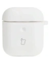 Wholesale Bizon Case Headphone Silicone AirPods 1/2 white - BIZ4163 - {ean13} - Hurt