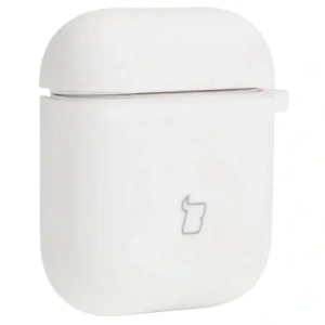 Hurtownia GSM - Etui Bizon Case sluchátka silikonové pro AirPods 1/2 bílé - BIZ4163 - {ean13} - Hurt