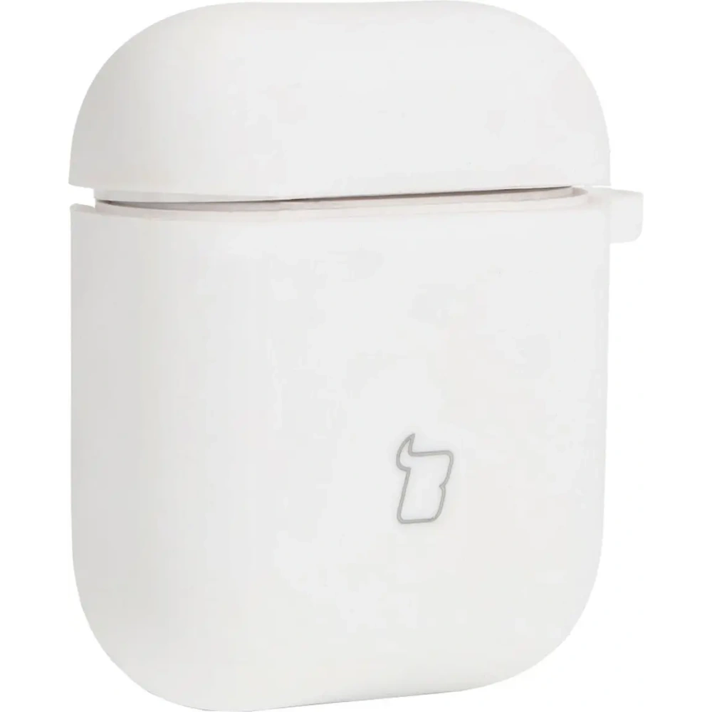 Wholesale Bizon Case Headphone Silicone AirPods 1/2 white - BIZ4163 - {ean13} - Hurt