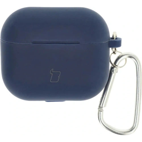 Etui Bizon Case Headphone Silicone do AirPods 3 granatowe