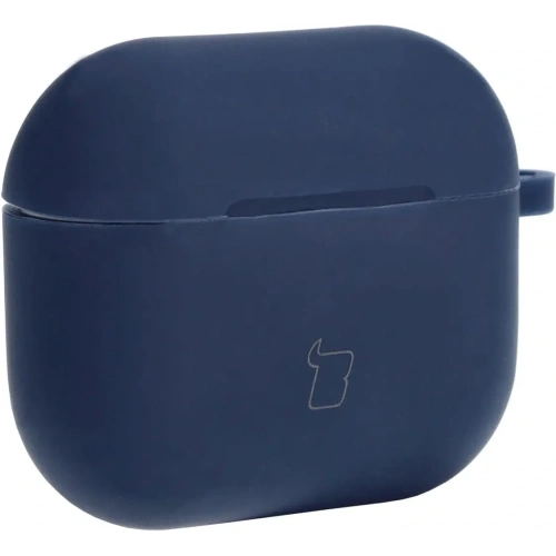 Etui Bizon Case Headphone Silicone do AirPods 3 granatowe