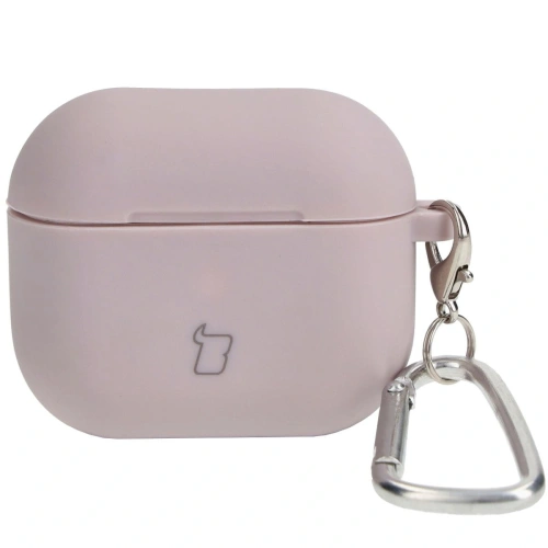 Etui Bizon Case Headphone Silicone do AirPods 3 lawendowe