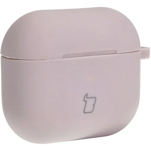 Etui Bizon Case Headphone Silicone do AirPods 3 lawendowe