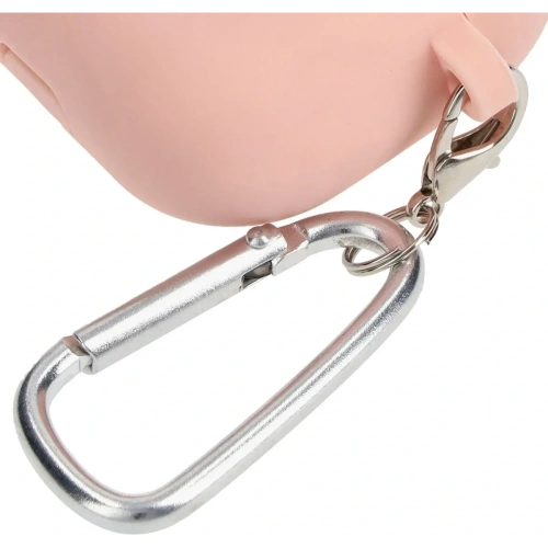 Etui Bizon Case Headphone Silicone do AirPods 3 jasnoróżowe