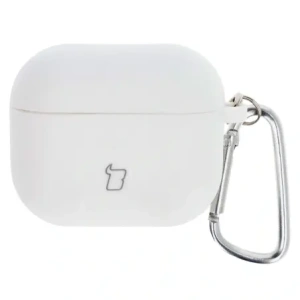 Hurtownia GSM - Etui Bizon Case sluchátková silikonová pro AirPods 3 bílé - BIZ4168 - {ean13} - Hurt